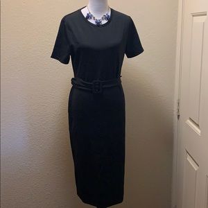 NWT Black Long Dress By Zara Sz. XL